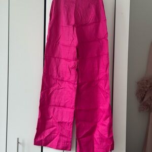 Mango Fuchsia Trousers